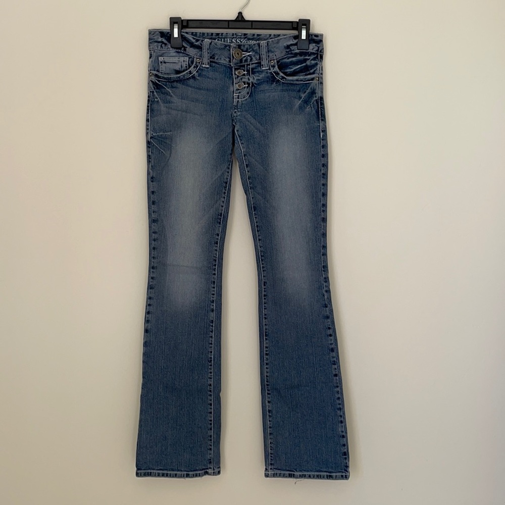 Guess Boot Cut Button Up Jeans